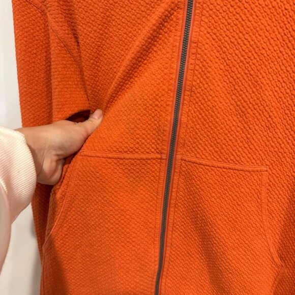 Lululemon All Yours Zip Hoodie *Bubble DotHeathered Brick / White - Picture 9 of 11